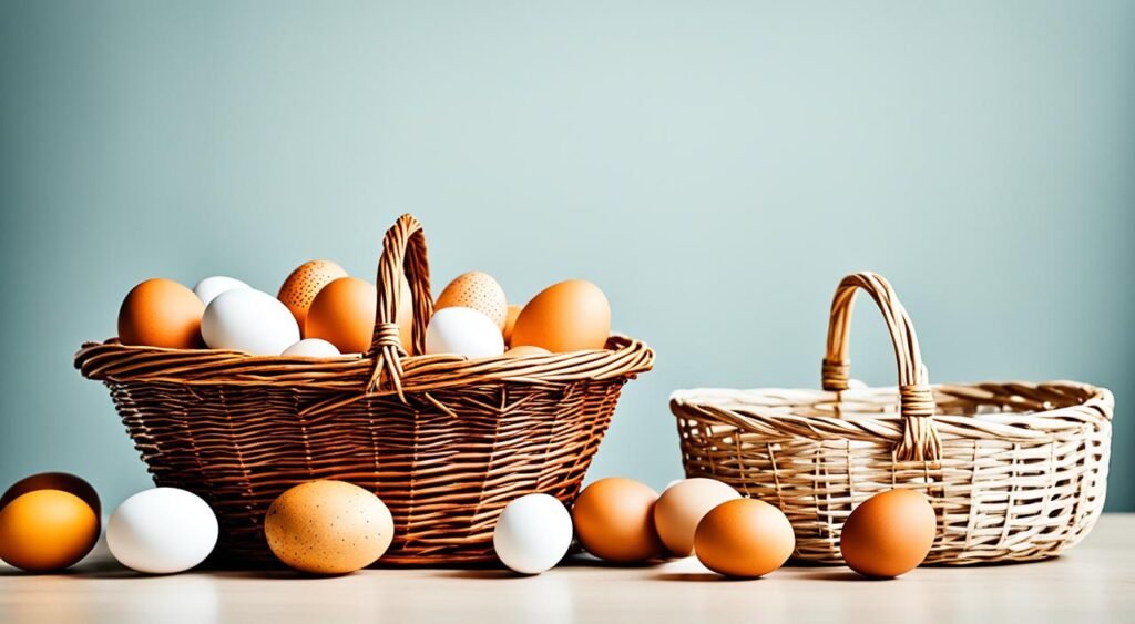 Nunca coloque todos os ovos na mesma cesta